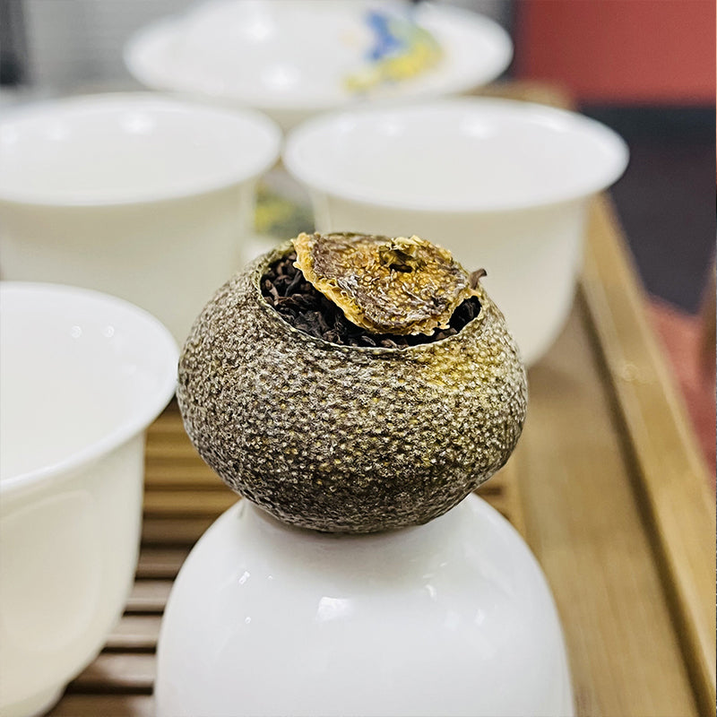 Tangerine Puer Tea Ball 250g(22-25)pcs Tea One Tea Ball Can Make 400ozTea Soup
