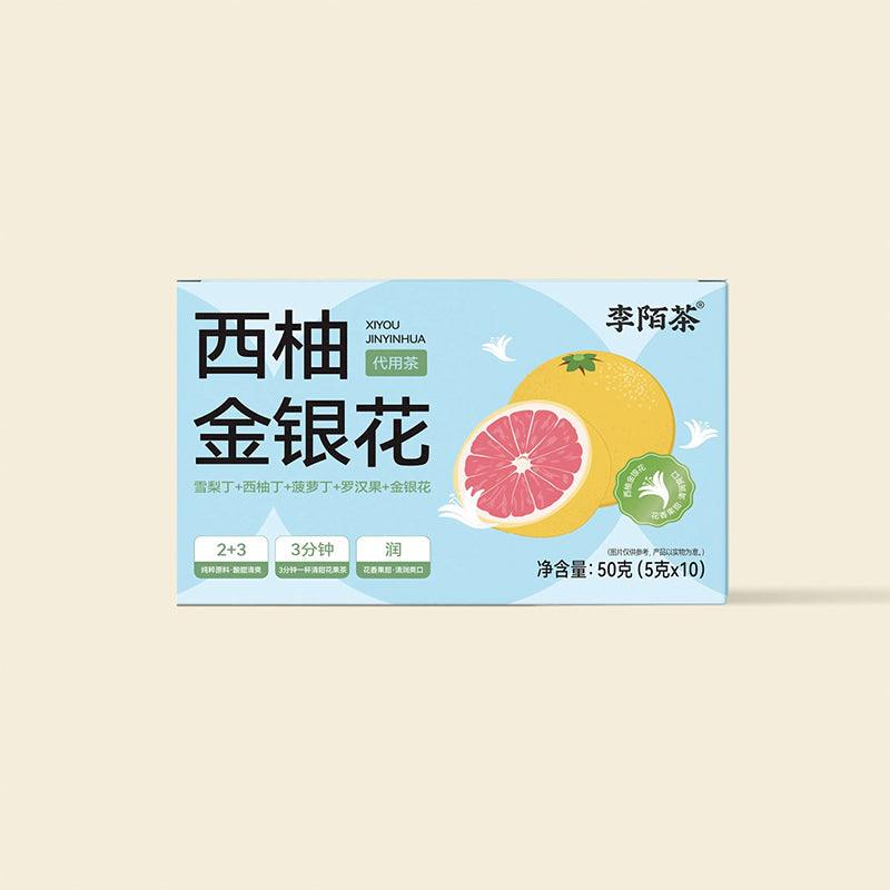 Grapefruit Honeysuckle ter Herbal Tea 50g(5gx10pcs)With High Quality Oolong Tea