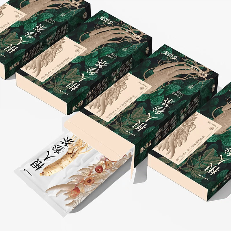 Ginseng Tea 11g-Carton With Ginseng Red Dates,Bamboo, Longan
