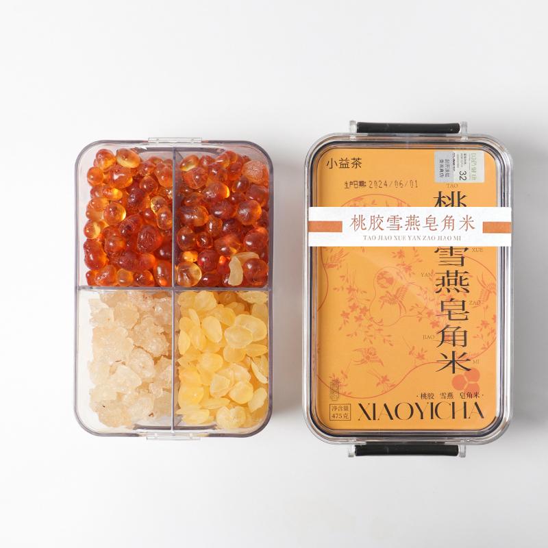 Snow Beauty Tea (Peach Gum Natural Wild Tragacanth Gum Chinese Lotus Seed) 475g