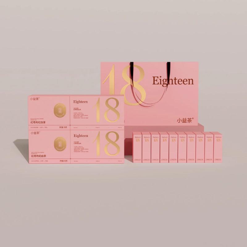 Forever 18 Tea(W)(90G 9gx10pack)(red dates, wolfberry,white tea)
