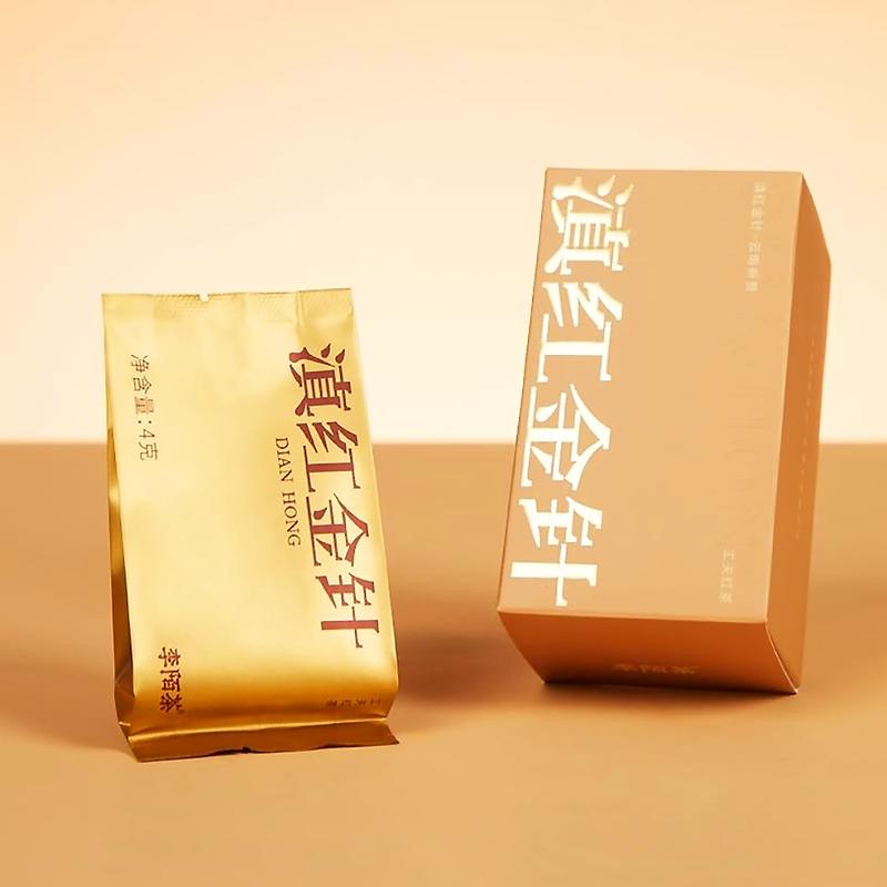 S Class Limited Edition Special Grade Golden Needle 128g 32packs Yun Nan Black Tea Sweet Potato And Honey Taste