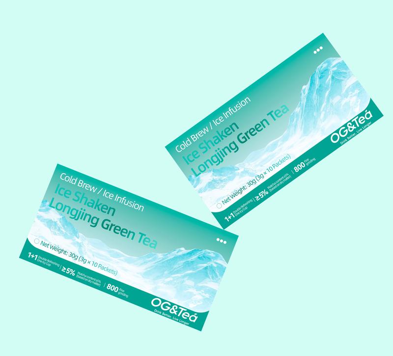 Cold-brewed Iced Longjing Tea - Summer Green Tea, 1 Carton 30g (3g×10packs)