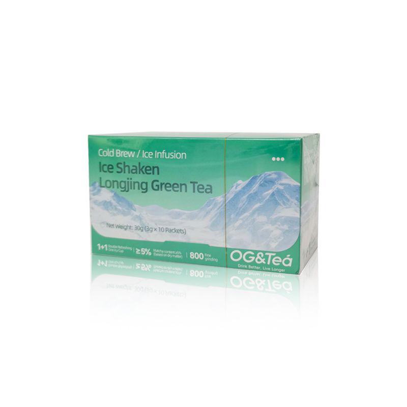Cold-brewed Iced Longjing Tea - Summer Green Tea, 1 Carton 30g (3g×10packs)