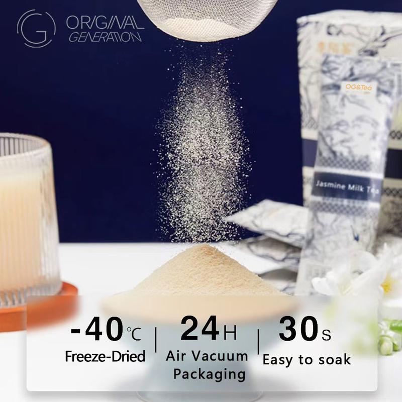 Jasmine Milk Tea 220g(22g×10packs) Jasmine Green Tea New & Zealand Milk