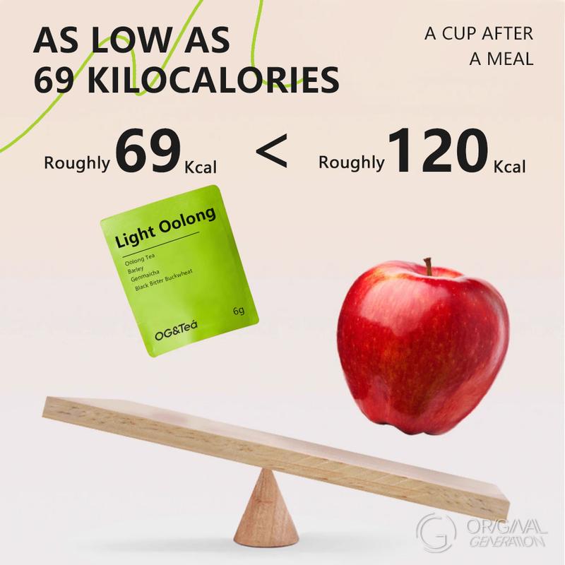 Light Oolong Tea With Roasted Barley Tea 50g(5g×10pcs)