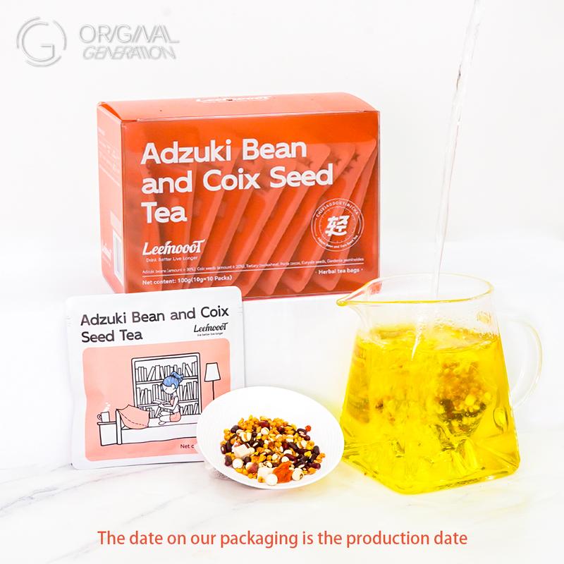 Adzuki Bean And Coix Seed Tea 100g 10×10pack Red Bean Buckwheat Tuckahoe Gorgon Euryale Gardenia