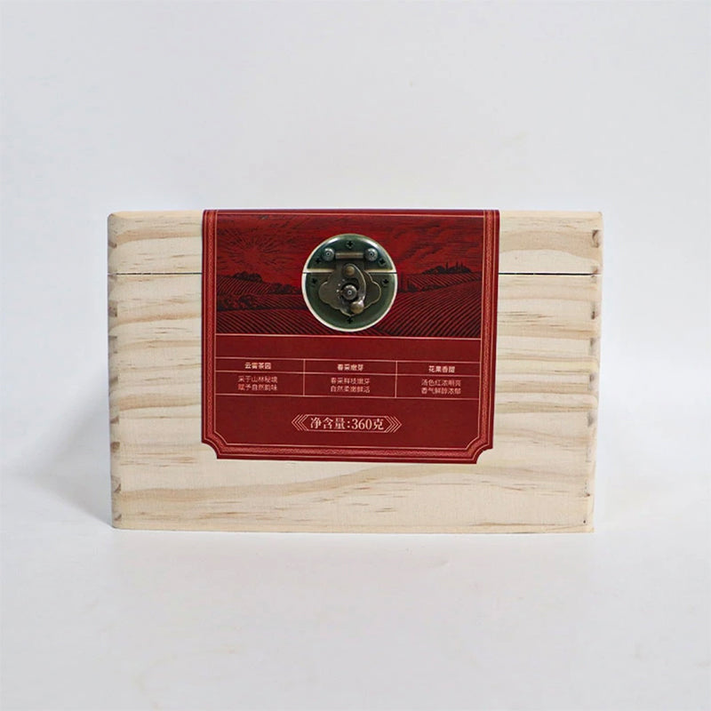 Wooden Box Red Tea 360g LimitedEdition Black Tea Spring Tea