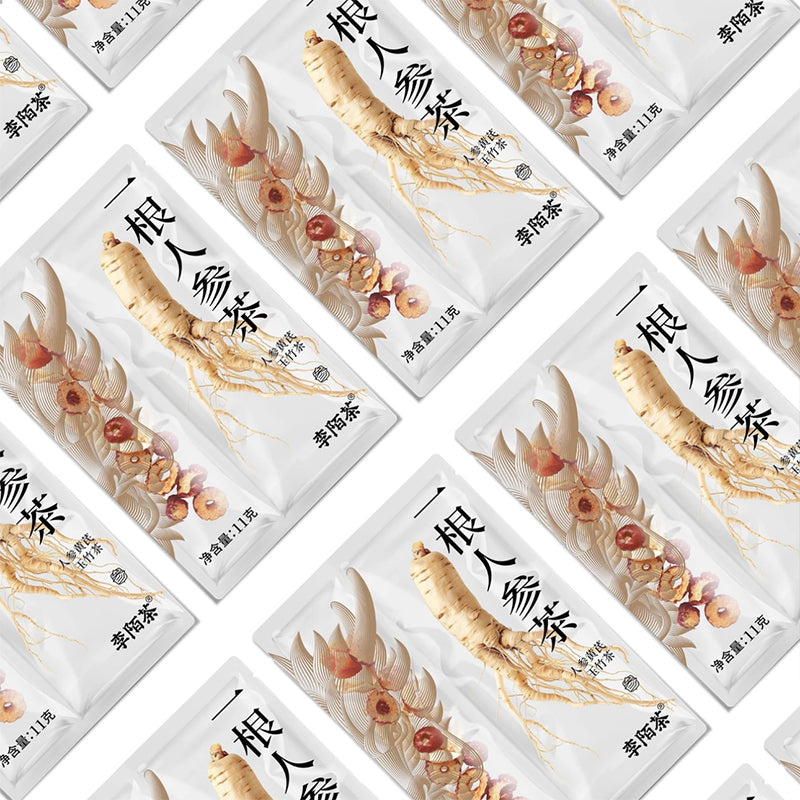 Ginseng Tea 11g-Carton With Ginseng Red Dates,Bamboo, Longan
