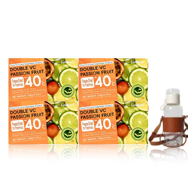 雙檸檬百香果茶凍乾百香果檸檬佐獨立包裝冰糖