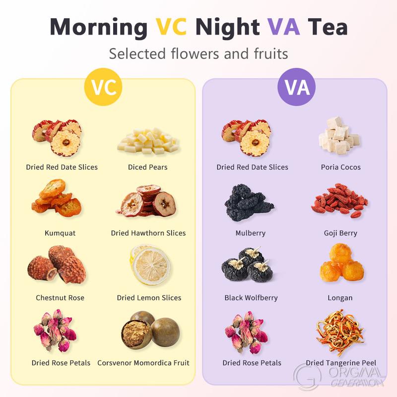 早C晚A Morning VC Night VA 健康花果茶