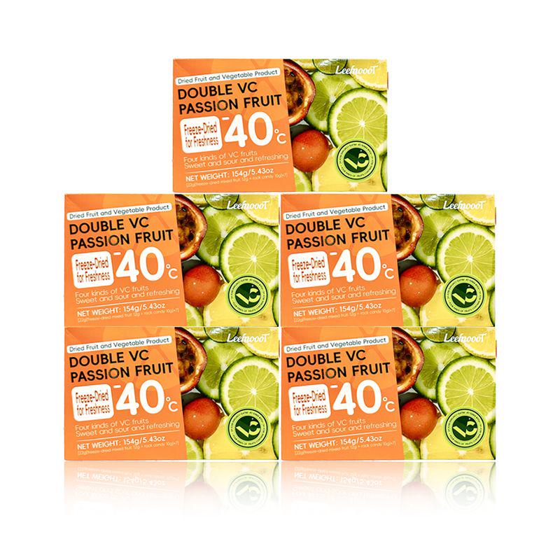 雙檸檬百香果茶凍乾百香果檸檬佐獨立包裝冰糖